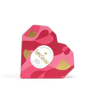 Love Cocoa Praline Milk Chocolate Truffles Heart Box 85g